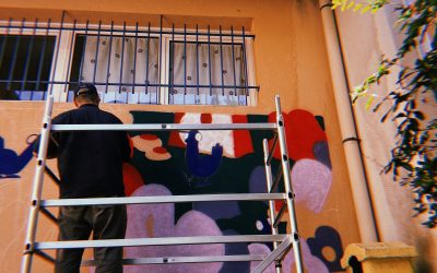 Nouvelle Fresque au Portail !